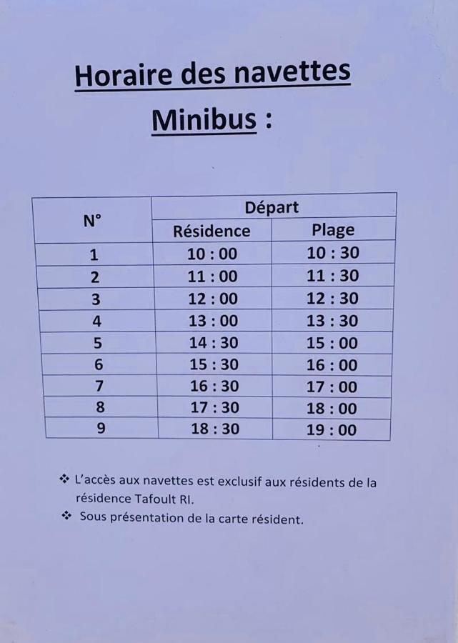 Lunjapartment Agadir n'Ait Sa Extérieur photo
